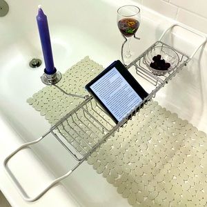 Bubble Bath Bathtub Caddy Chrome